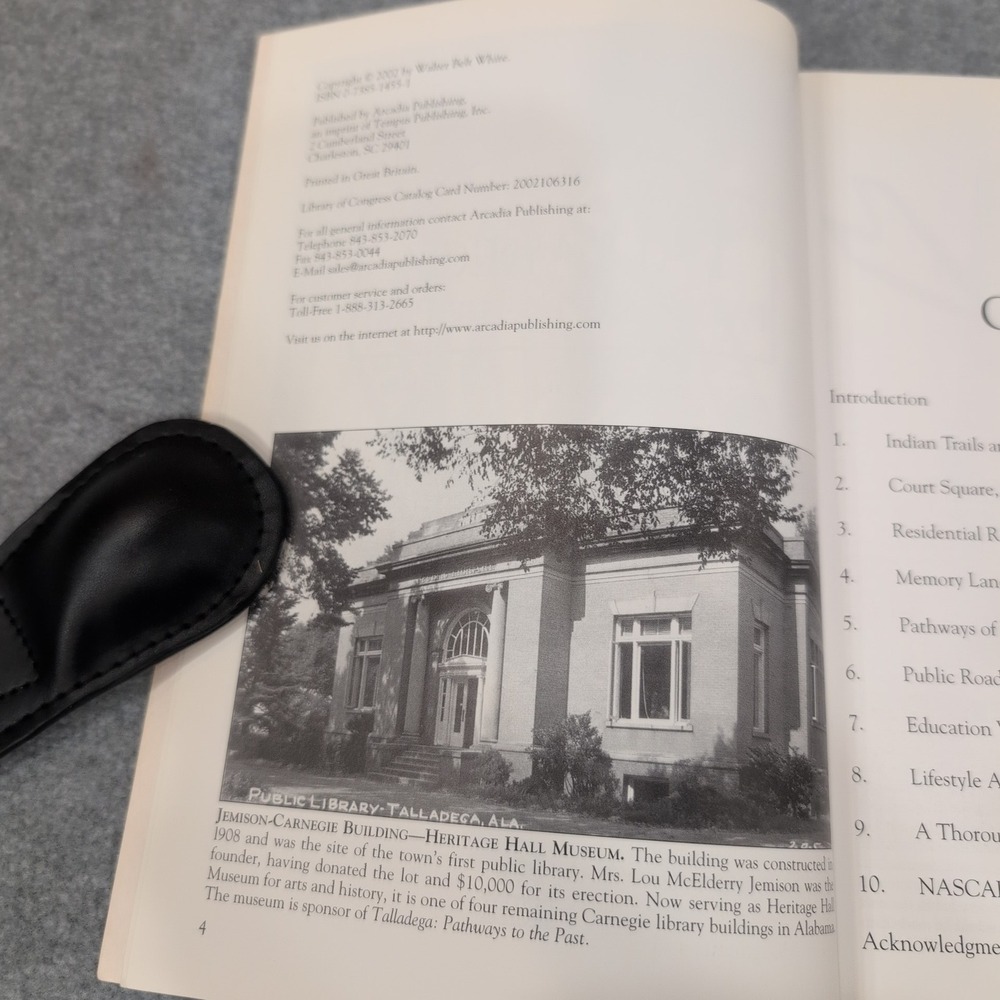 Images of America Talladega Pathways to the Past Walter Belt White Book Alabama - Picture 3 of 4